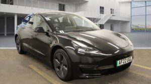 Tesla model 3 black long range 22 plate 10k miles