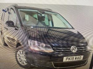 VW Sharan 2019 black ex pco